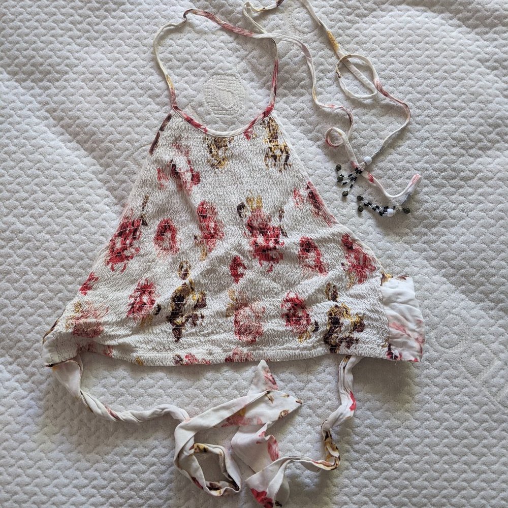 House of Harlow 1960 Floral Crop Top